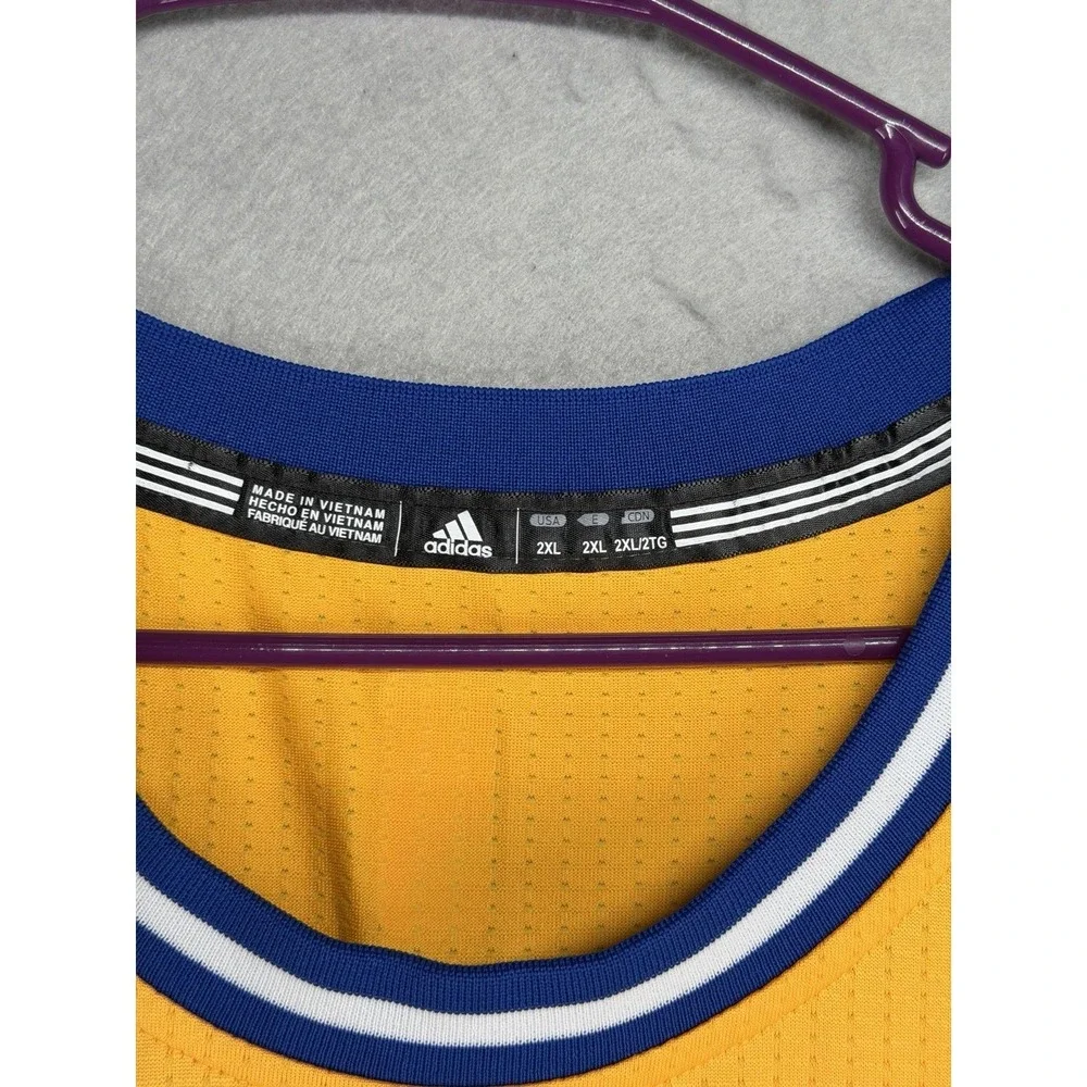 GOLDEN‎ STATE WARRIORS 2XL Jersey The City CURRY Adidas Hardwood Classics NBA